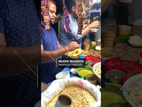 BARIPADA FAMOUS MUDHI MANSA | Affordable price only ₹60 rupees🤤#food #mansamudhi#streetfoodindia