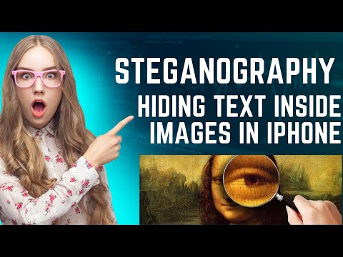 Steganography: Hide text message in image using shortcut in iPhone | iPhone and iOS