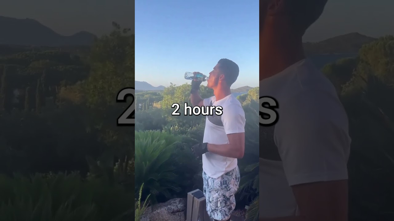 Cristiano Ronaldo's Morning Routine 🌅