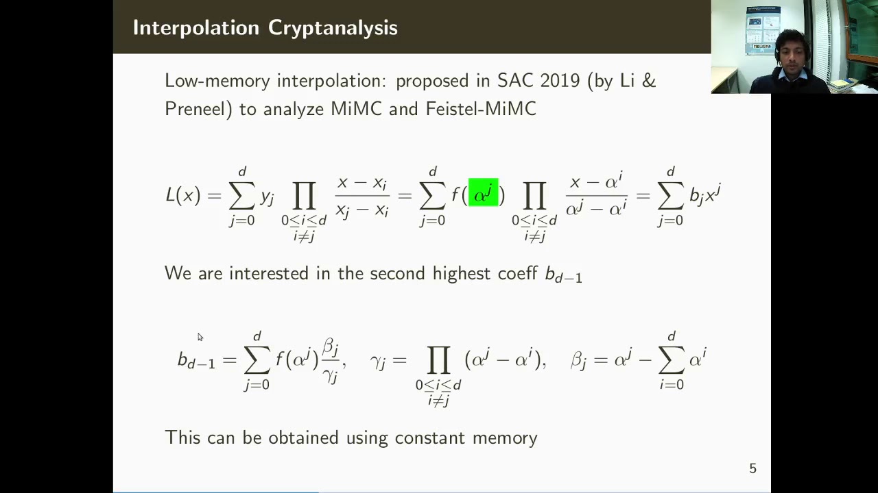 24. Unlocking Cryptography: Interpolation Cryptanalysis of UFNs with Low-Degree Round Functions 🔐