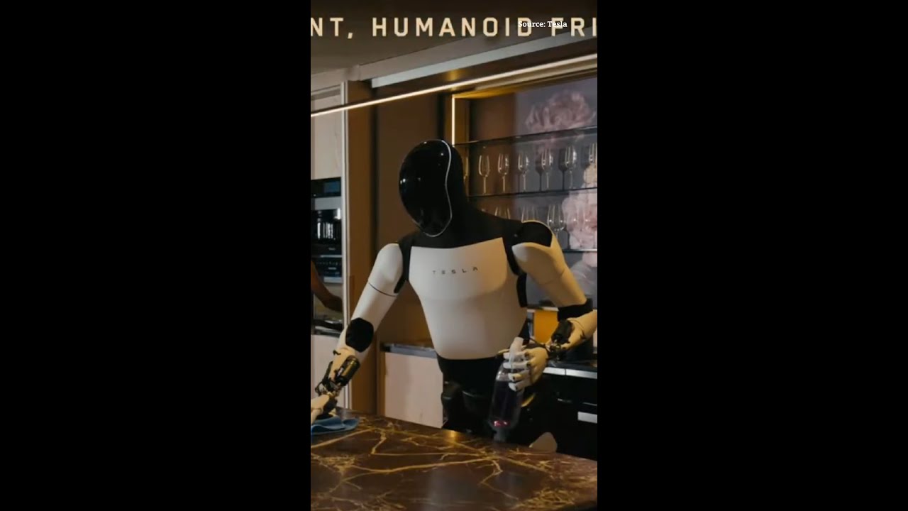Elon Musk Shows Off Tesla's Humanoid Robot Optimus at We, Robot Event | TechCrunch