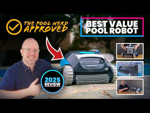 Automatically Clean Your Pool WITHOUT Breaking the Bank - Dolphin Cayman Robotic Pool Cleaner Review
