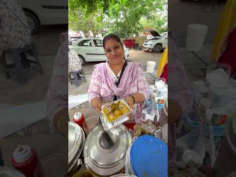 20 रुपये में कड़ी Chawal वाली Thali! 😋🥹💖 #StreetEats #trending #food #shorts