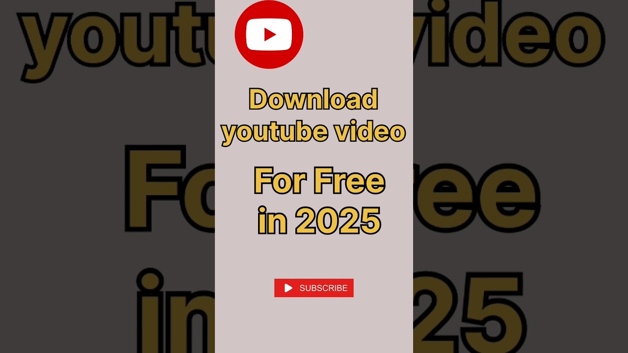 Top Free Methods to Download YouTube Videos in 2025 🎥
