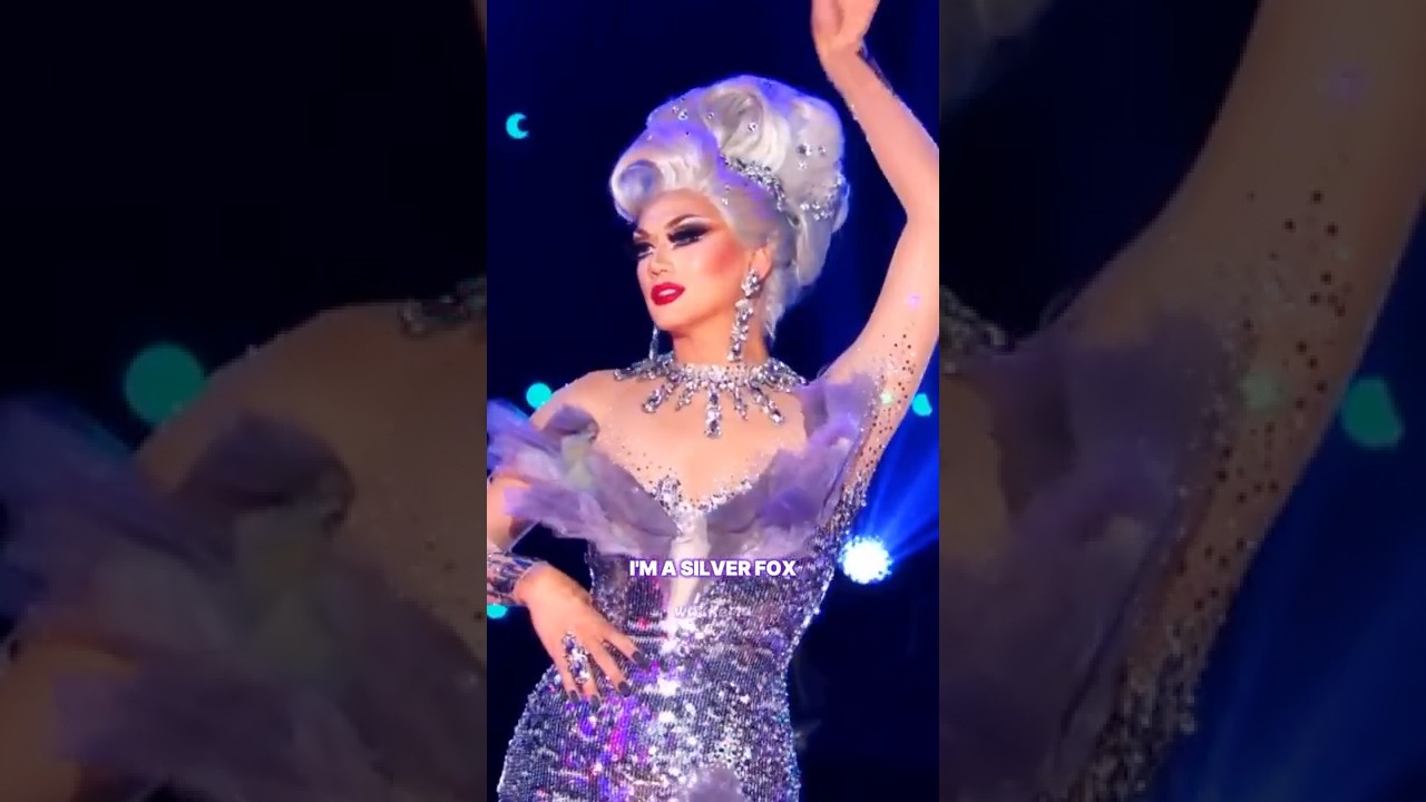 Manila Luzon Stuns in Glamorous Silver Gown ✨ | RuPaul’s Drag Race All Stars 4
