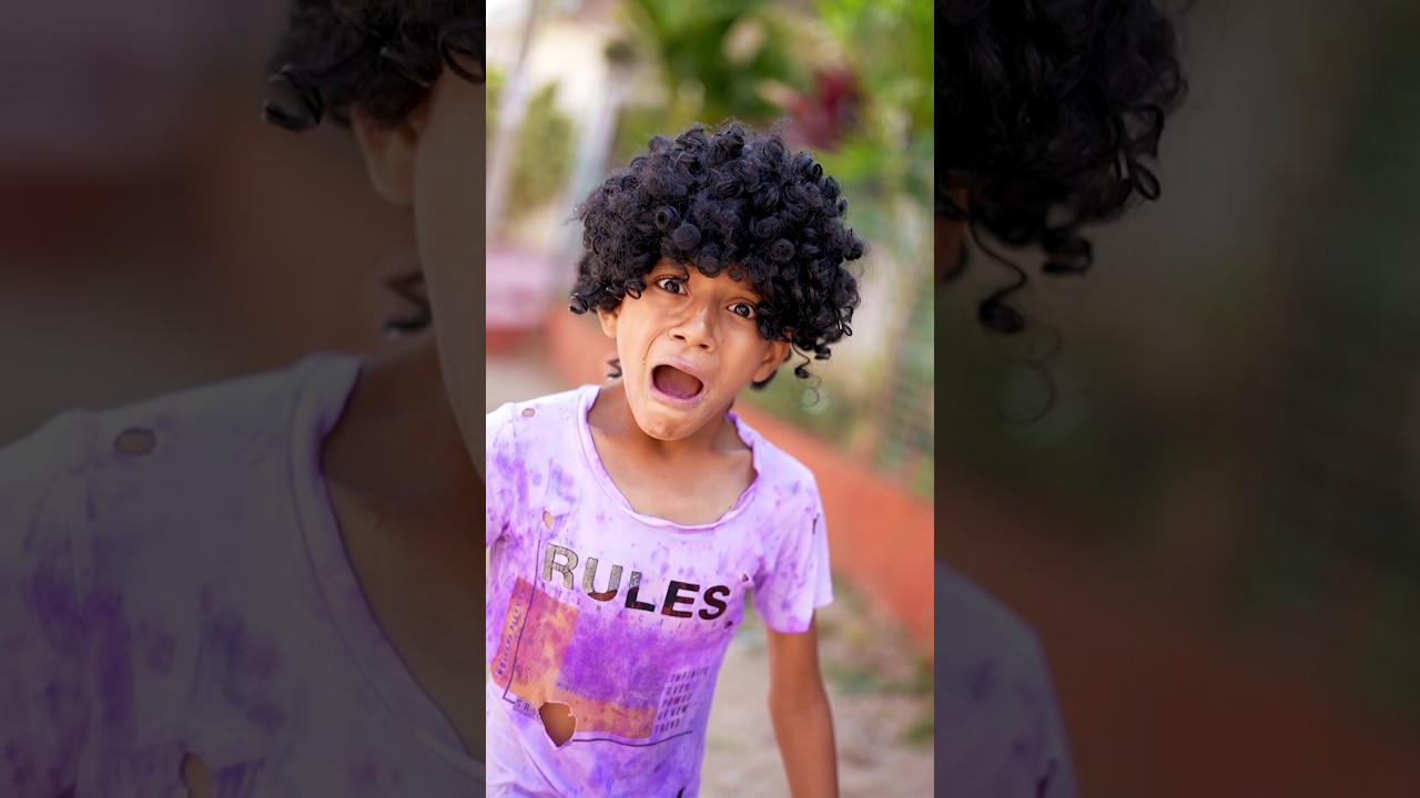 9-Year-Old Kid Preparing for Holi | Indian Family Moments #shorts