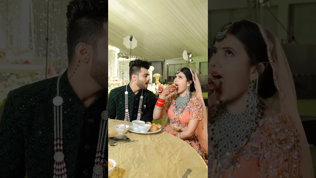 Shaadi Day Fun 😜 | Couple Goals #shorts