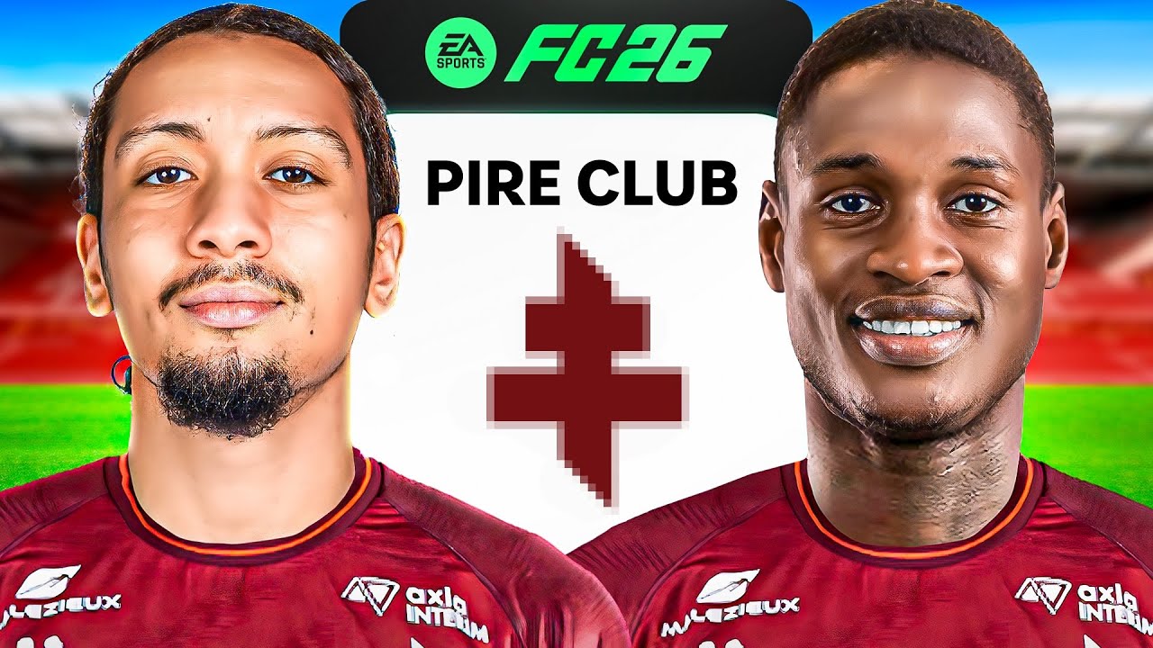 Je sauve le pire club de Ligue 1 dans FC 26 ⚽