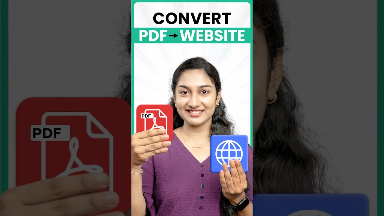 Easily Convert Your PDF Files to Stunning Websites π