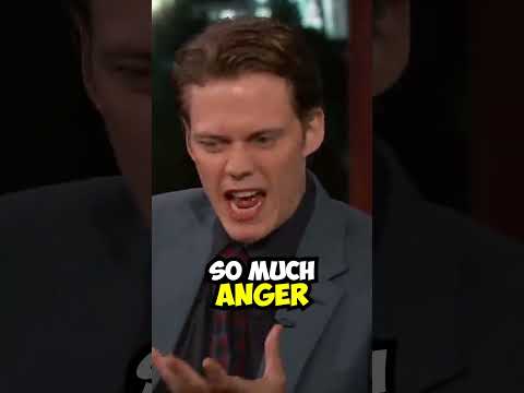 Bill Skarsgård On Filming With Children For IT 🎈 #shorts #IT