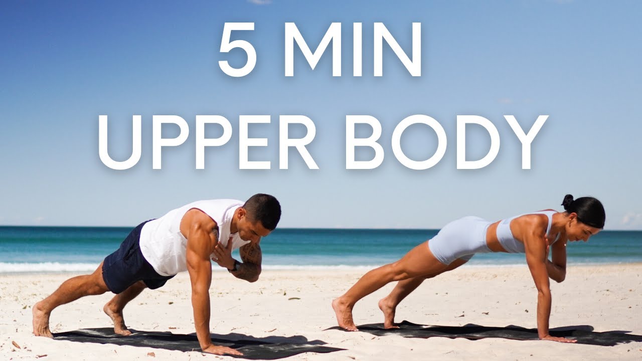 5-Min Upper Body Workout for Strong Arms & Back 💪