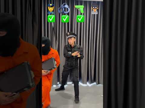 LNS - A working day of a handsome policeman || Police dance cover #shorts