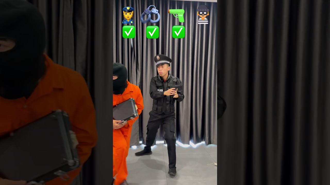 A Day in the Life of a Handsome Policeman | Police Dance Cover #shorts