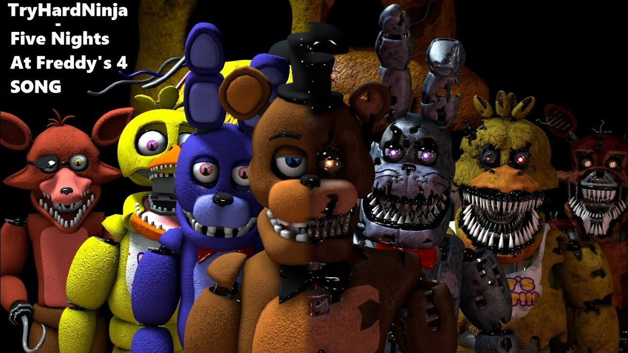 FNAF 4 Song by TryHardNinja 🎵