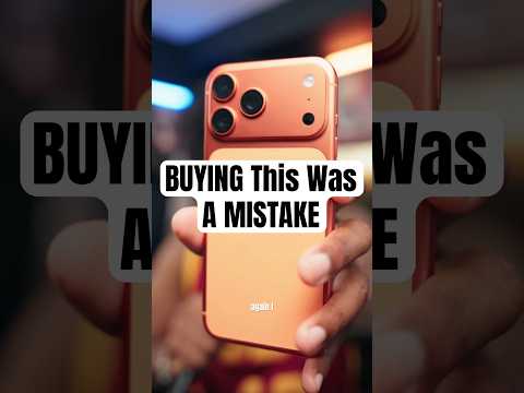 iPhone 17 Pro Max - Notable Regrets