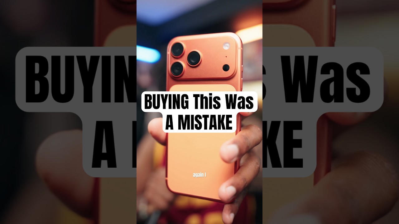 iPhone 17 Pro Max - Notable Regrets