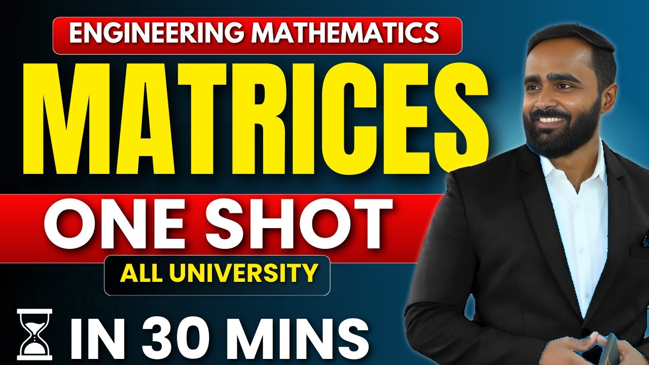 Matrices One Shot for All Universities ๐