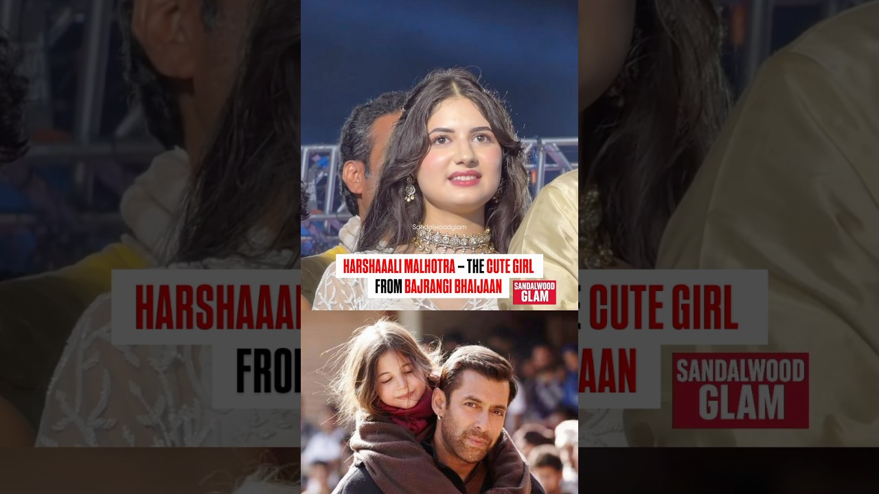 Harshaali Malhotra: Then vs Now with Balayya 🎬