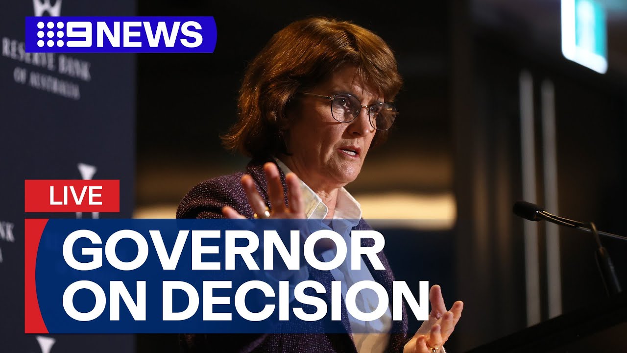 Live: RBA Governor Michelle Bullock Announces Interest Rate Hold at 3.6% 📉