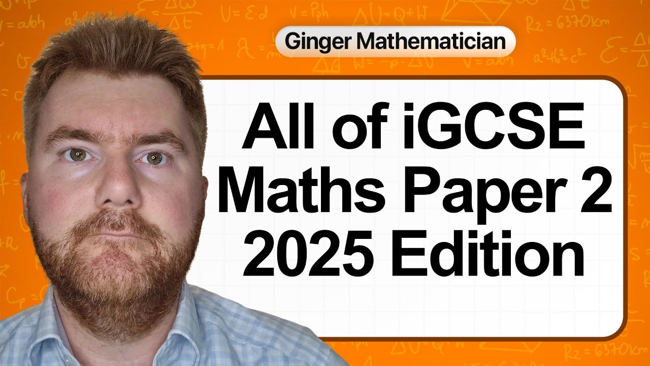 Complete iGCSE 0580 Maths Paper 2 2025 Edition and Live Workshop Access
