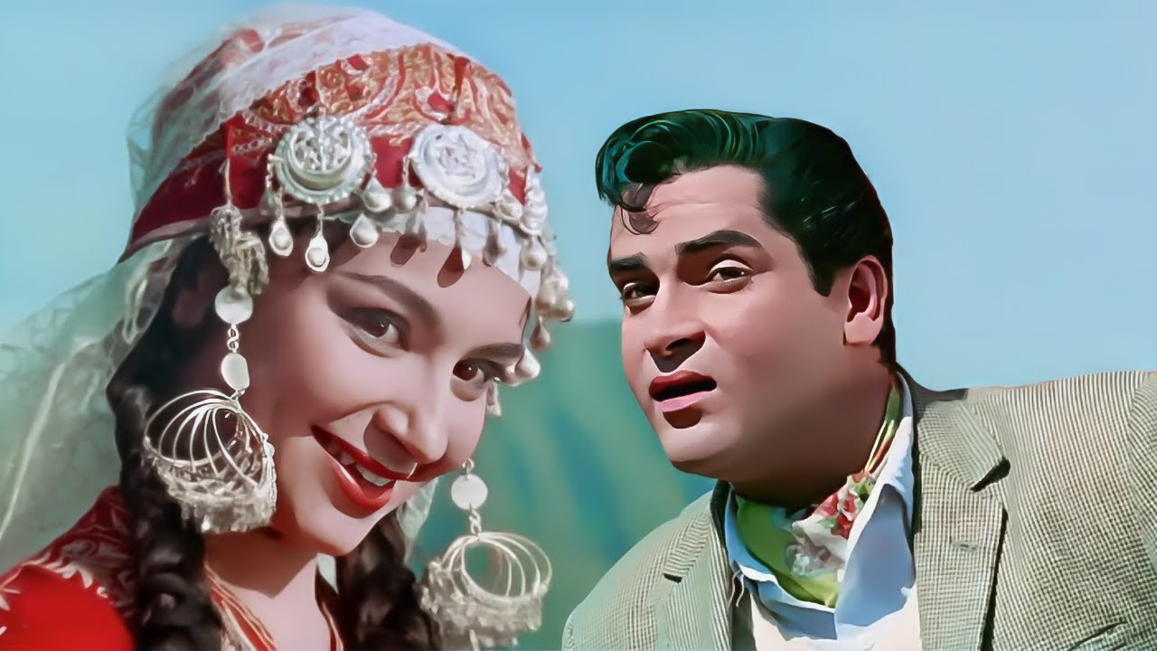 Yeh Chand Sa Roshan Chehra: Rafi & Cast in Kashmir Ki Kali