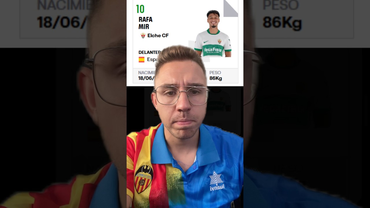 ¡Increíble! La posición inusual de Rafa Mir en el campo ⚽️