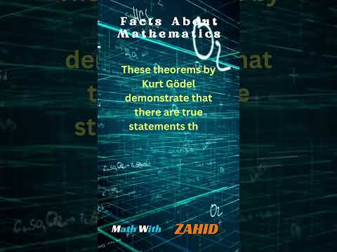 Gödel's Incompleteness Theorems, you may don't know | #mathematics #paradox #facts #maths #btc