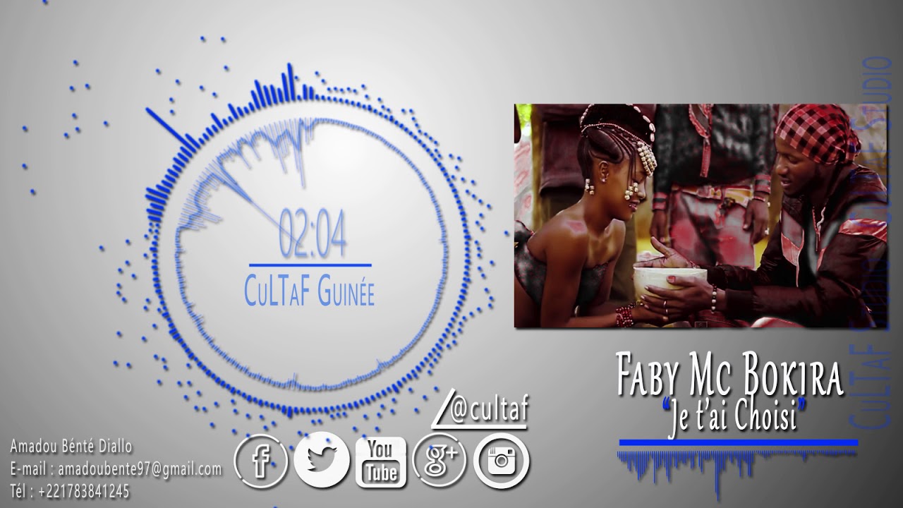 FABY Mc BOKIRA - 'Je T'ai Choisi' 🎶 Découvrez le nouveau hit sur CULTAF !