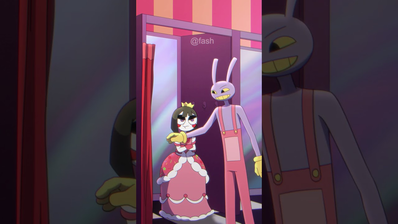 Jax Rates Pomni's New Outfit in Digital Circus 🎨