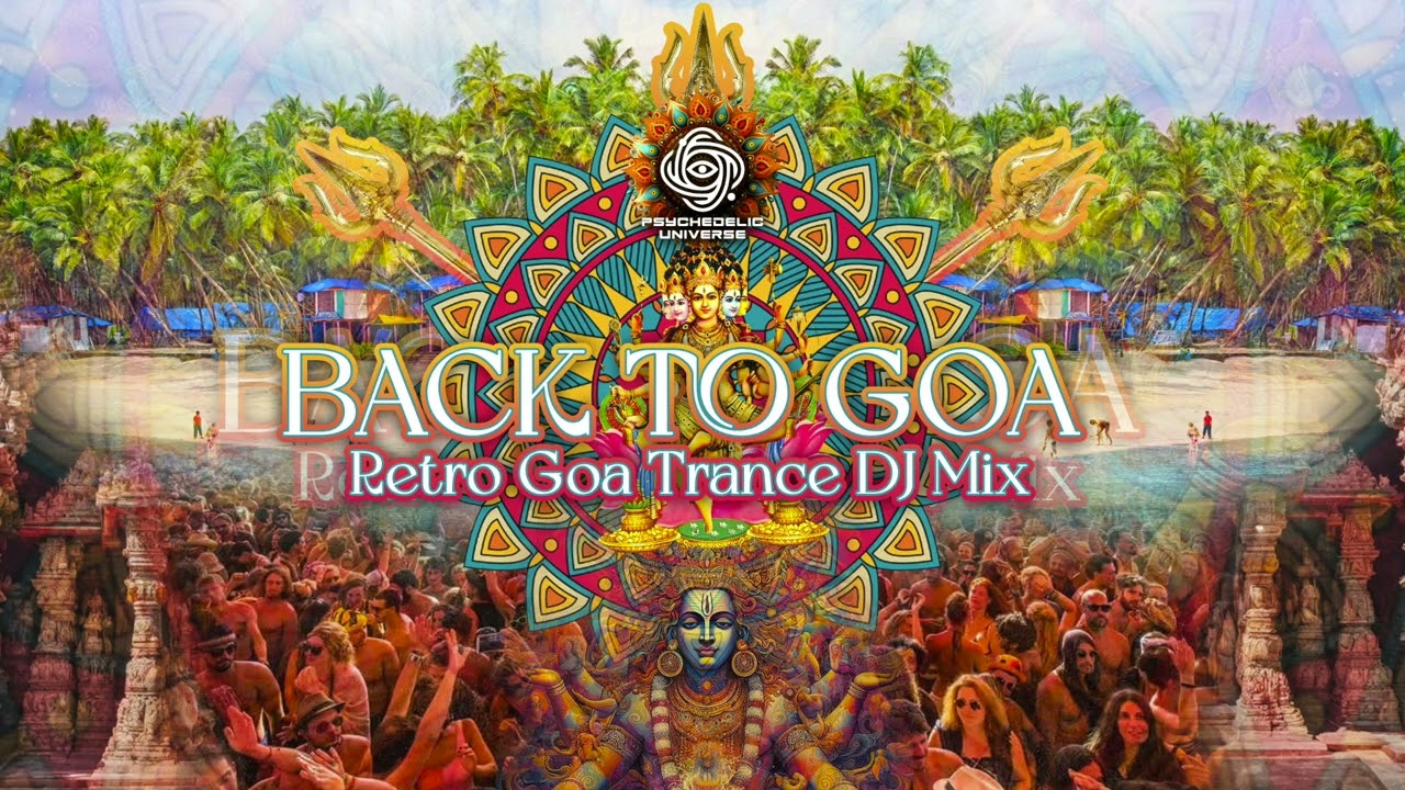 Retro Goa Trance DJ Mix 🎶