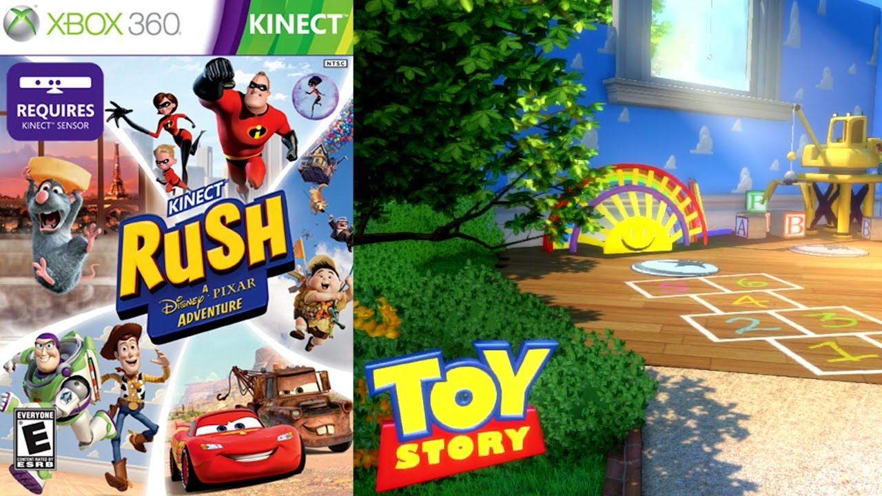 Kinect Rush: Disney-Pixar Adventure on Xbox 360 🎮