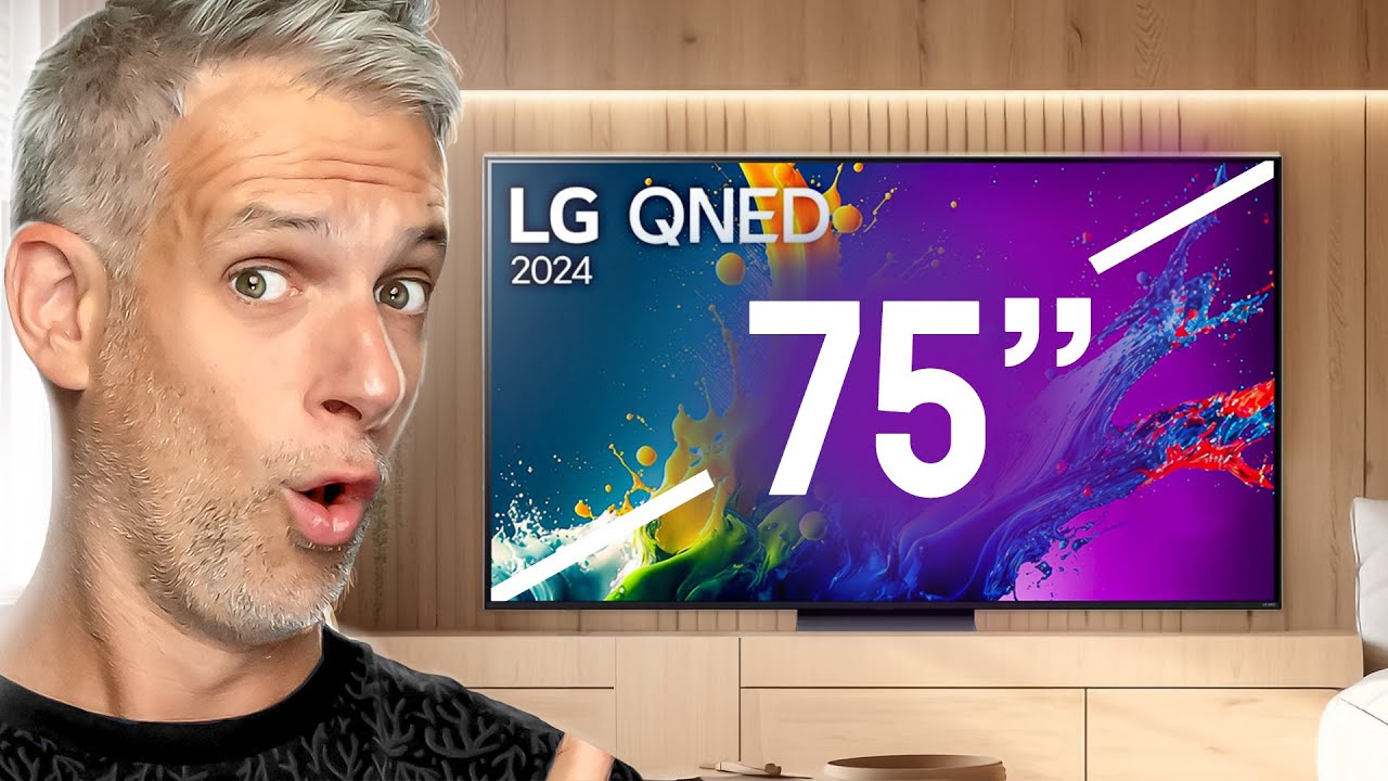Je teste un ÉNORME TÉLÉVISEUR 4K 75 pouces QNED de LG