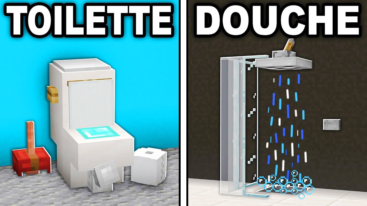 10 Astuces pour Améliorer ta Salle de Bain en Minecraft 🚿