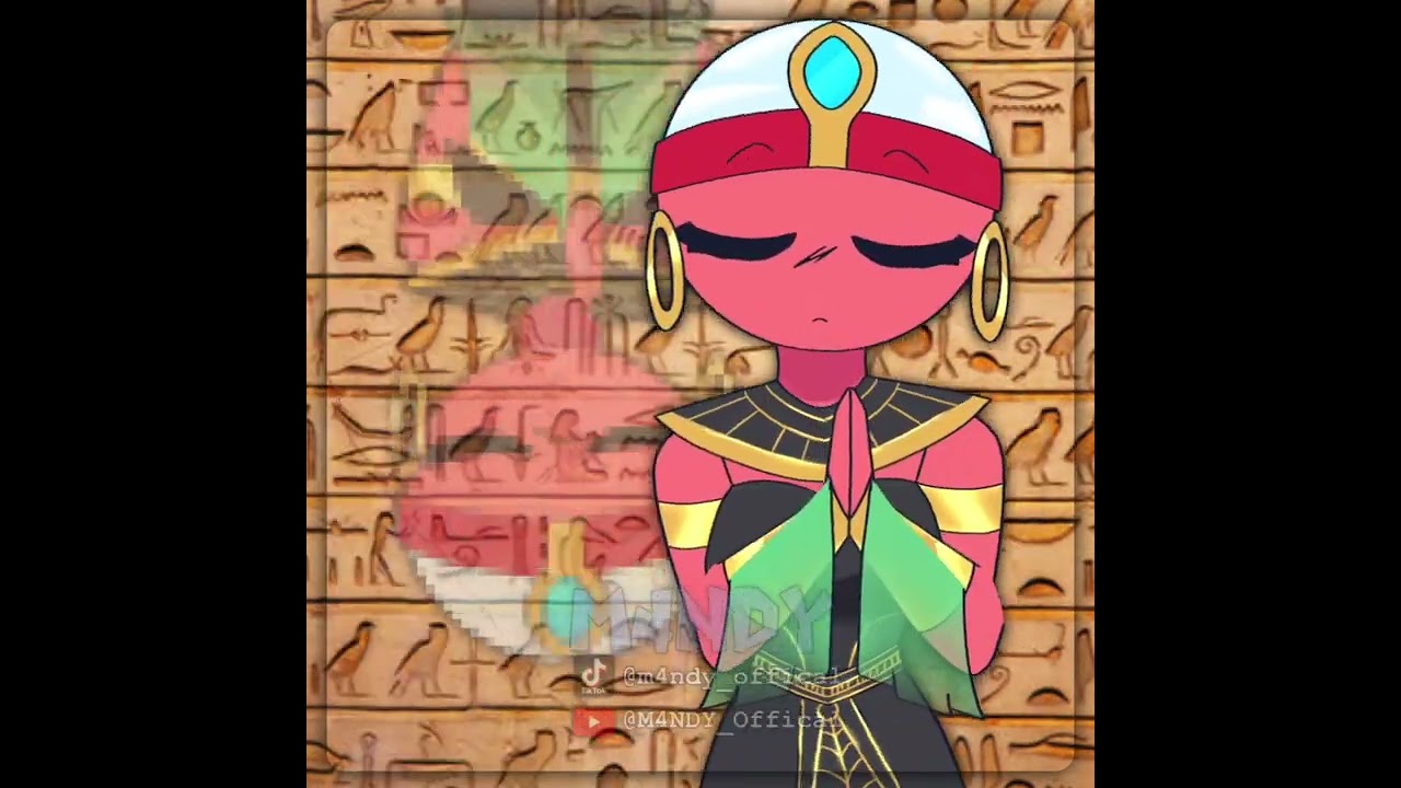 Gigi Meets Egyptian Vibes 🇪🇬 | Trendy Animation & Art Edit