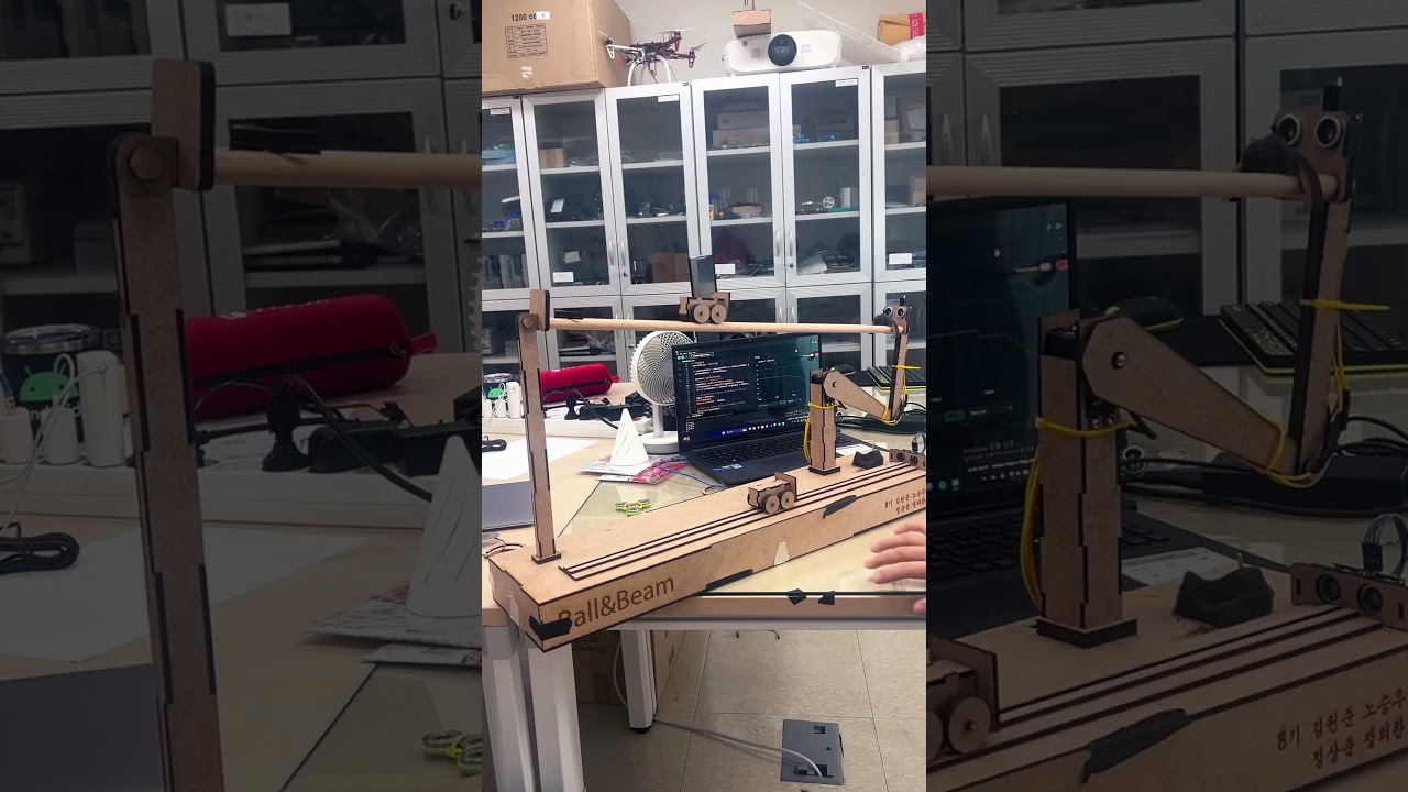 Ball & Beam PID Control with Arduino