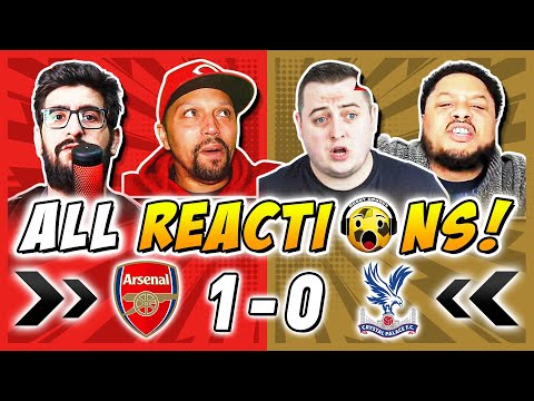 Arsenal and Rivals & Haters Fan Reactions to Arsenal 1-0 Crystal Palace | Premier League Fan Reactio