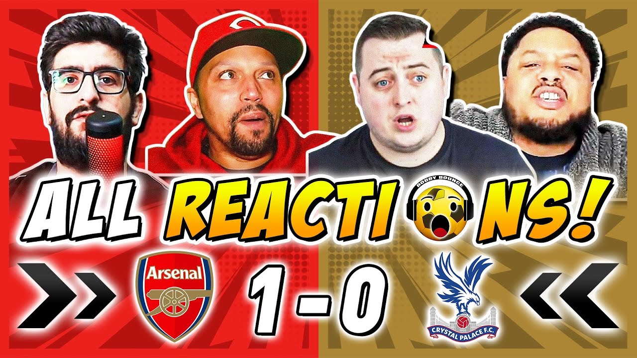 Epic Arsenal Win! Fans & Rivals React to 1-0 Victory Over Crystal Palace ⚽