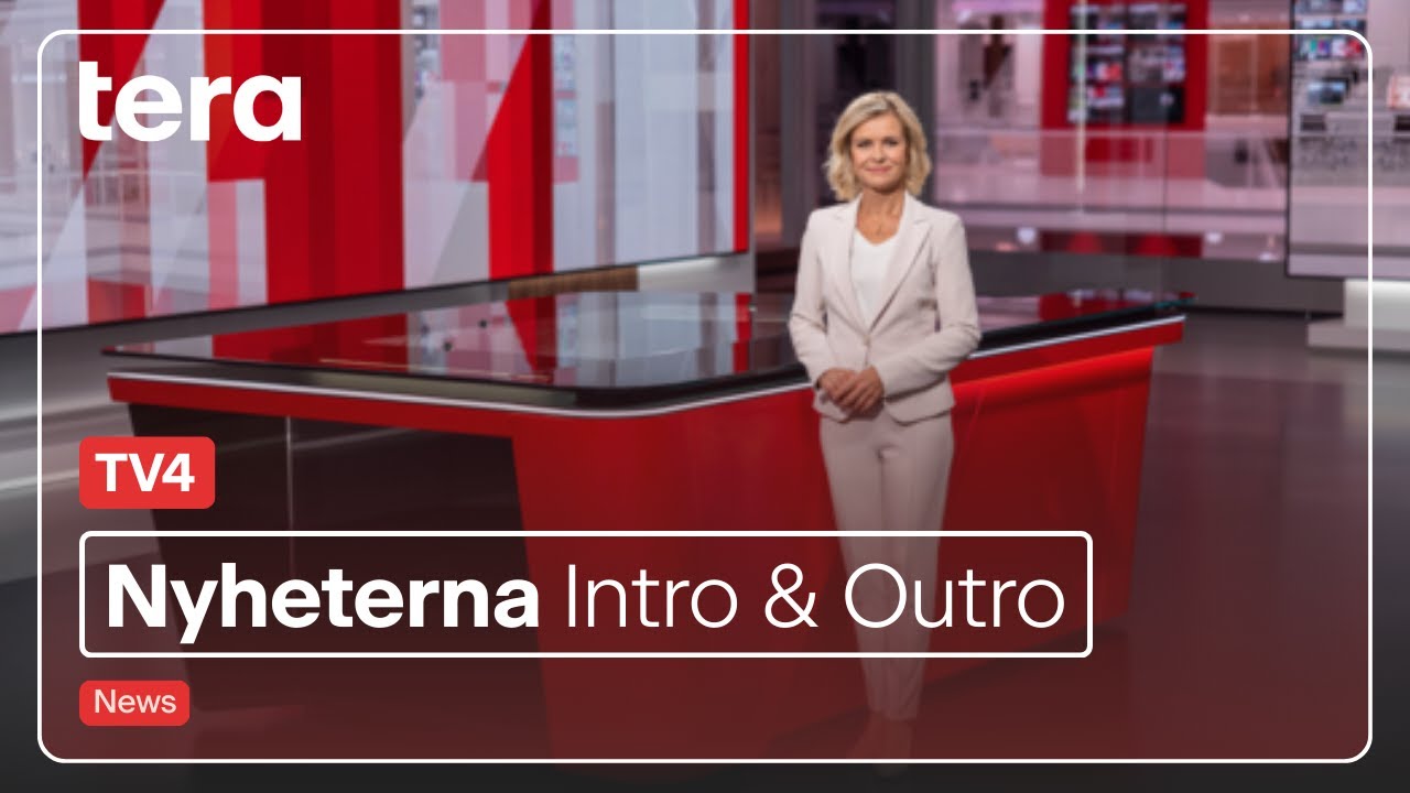 TV4 Nyheterna Intro/Outro (2025) 🇸🇪