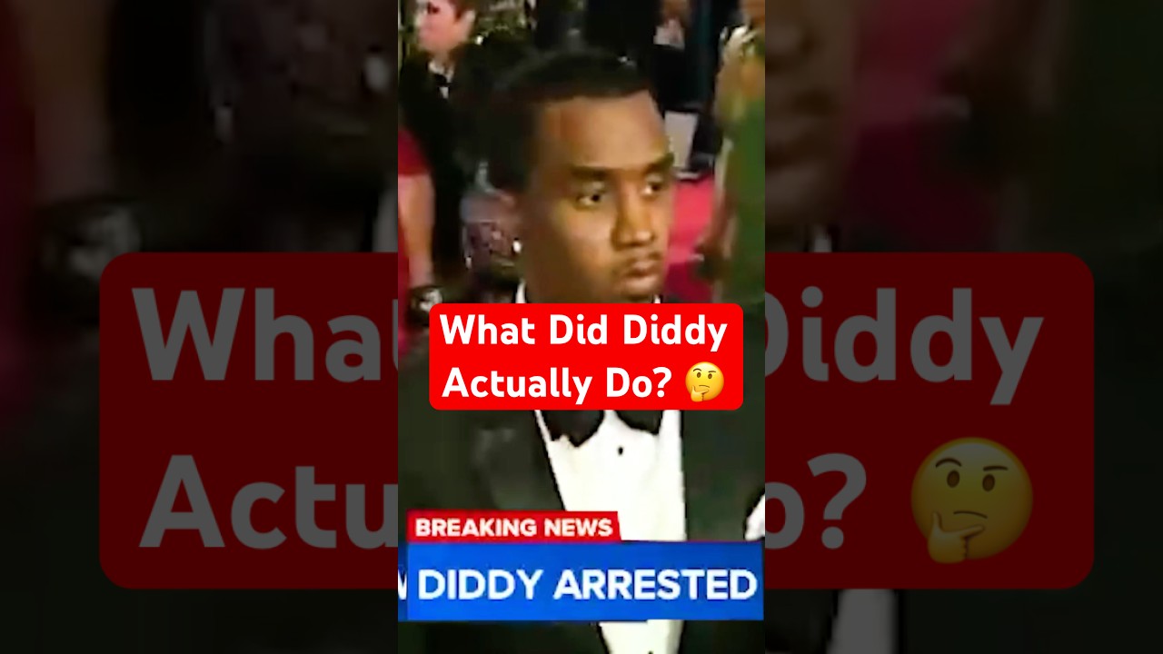 The Truth About P. Diddy's Actions Revealed 🕵️♂️
