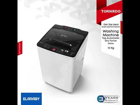 TORNADO Top Automatic Washing Machines | ELARABY Kenya