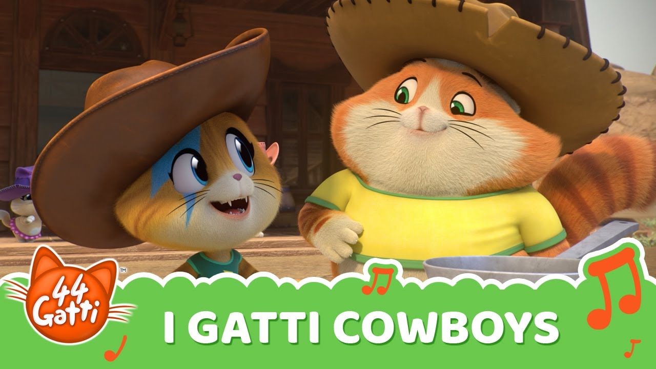 Canzone “I Gatti Cowboys” 🎶 | Buffycats Video