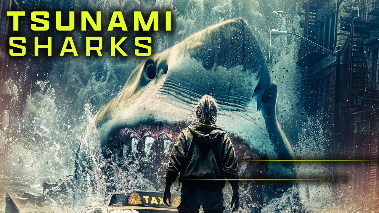 Tsunami Sharks Full Movie | Shark and Monster Films | The Midnight Screening