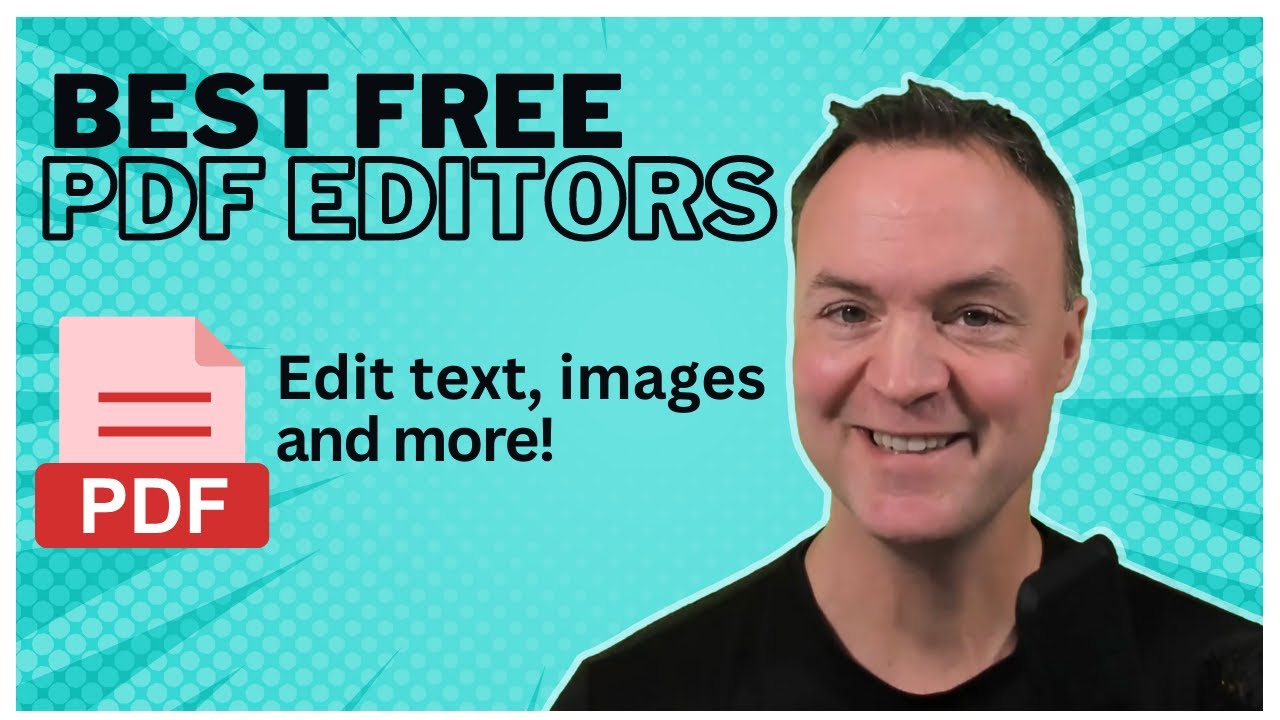 Top Free PDF Editors to Edit Text & Images 📝
