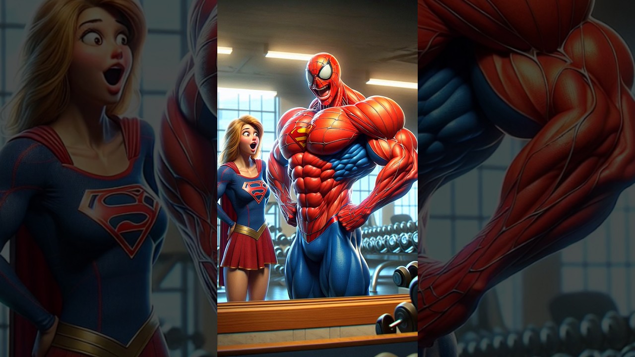 Skinny Spiderman's Revenge on Captain America 🕷️