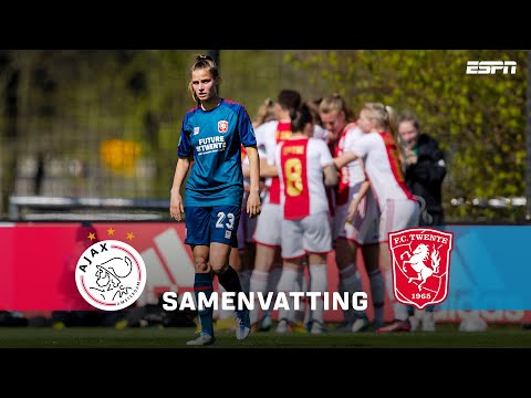 Dé BESLISSING in TITELSTRIJD Vrouwen Eredivisie? ⚔️ | Samenvatting Ajax (v) - FC Twente (v)