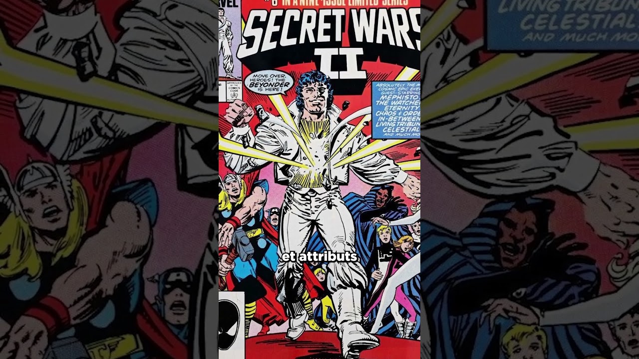 Les ORIGINES du BEYONDER dans les comics ! (Part.1) #beyonder #shorts #origines