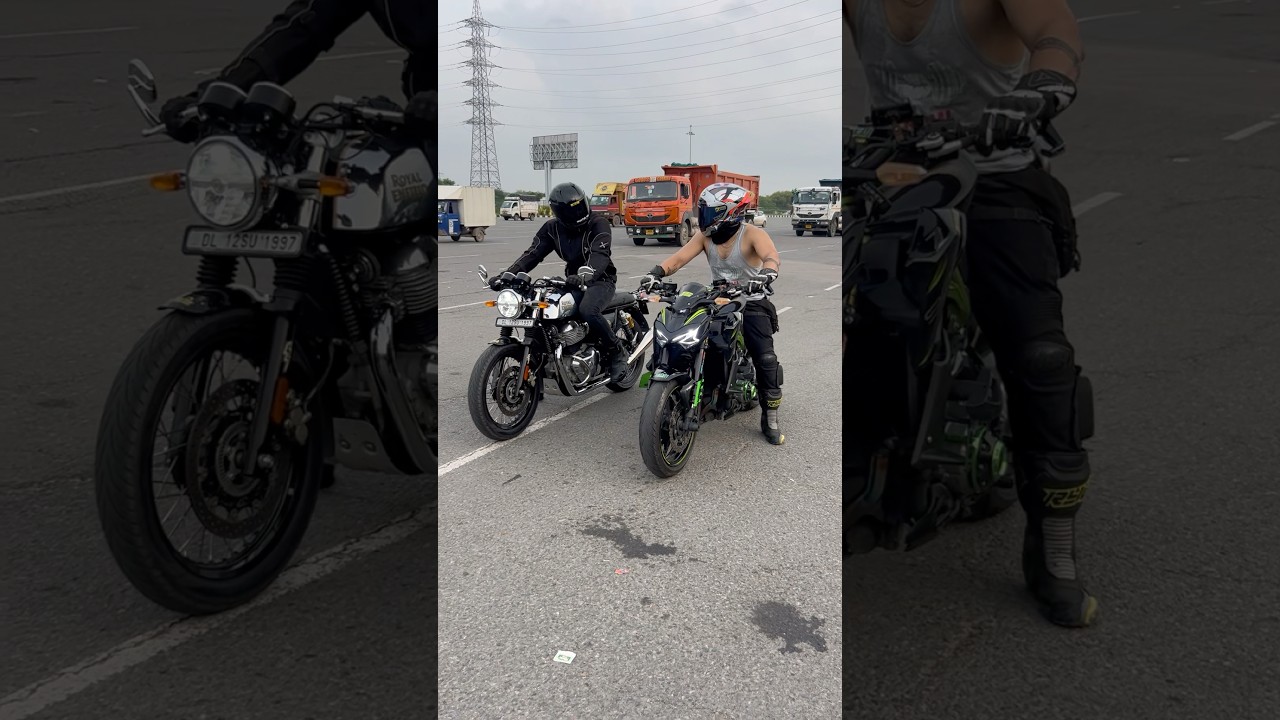 Z900 vs gt650 #ytshorts #youtubeshorts #bikers #kawasaki #rider #youtuber #bikeride #love #loudsound