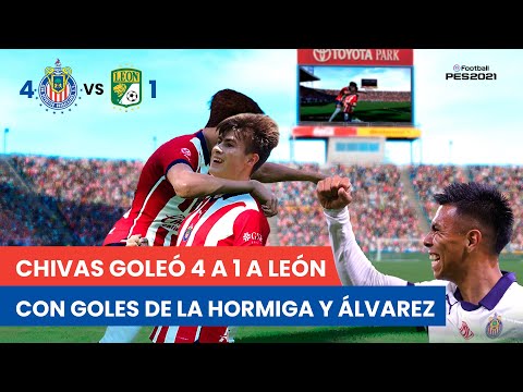 CHIVAS GANÓ A LEÓN CON GOLES DE HORMIGA GONZÁLEZ Y COWELL
