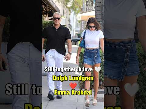 Dolph Lundgren love story, ex-girlfriends, ex-wife, Emma Krokdal & kids 💓 #hollywood #dolphlundgren