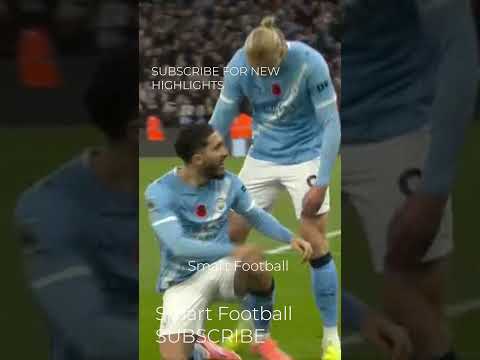 Erling Haaland goal man city bournemouth 02.11.2025